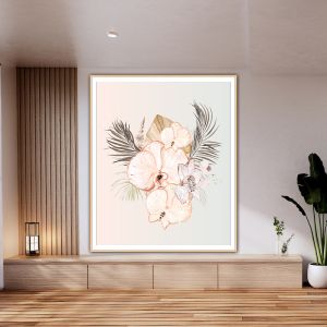 Angelic Boho 1 | Pink Green Sunrise | Limited Edition Art Print or Canvas by Antuanelle