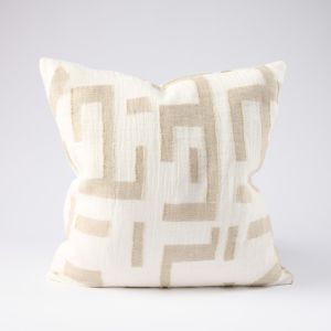 Antico Cushion | Off White/Natural