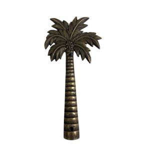 Antique Brass Coconut Palm Tree Plaque | OMG I WOULD LIKE