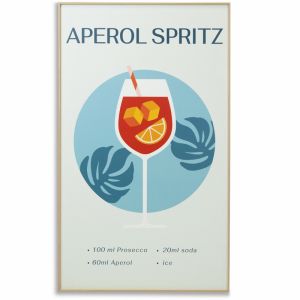 Aperol Spritz | 60x100cm | Outdoor UV Wall Art with Aluminium Frame
