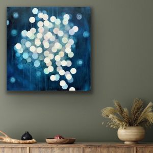 Aqueous Field Coral Bloom X | Original Artwork by Jacquelyn Stephens | Art Lovers Australia