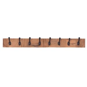 Ara Wood and Metal Wall Hook | 90cm