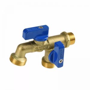 Arco Double Grifo Tap with Non Return Valve Male 15mm | Reece