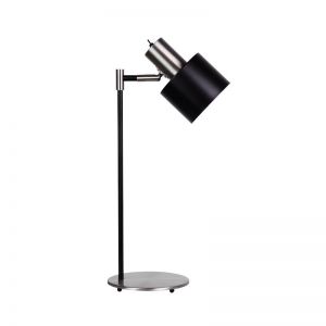Ari Scandustrial Table Lamp Brushed Chrome