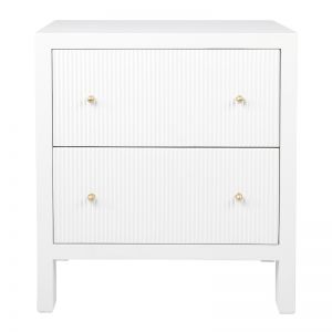 Ariana Bedside Table | Large | White