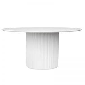 Arlo Round Dining Table | 1.5m White