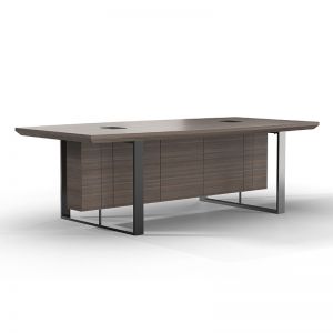 Armando Boardroom Table 2.4M | Hazelnut/Brown