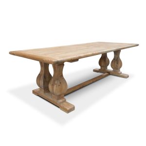 Artica Elm Wood Dining Table | 3M | Rustic Natural