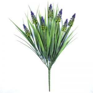 Artificial Dense English Lavender Stem | UV Resistant | 50cm