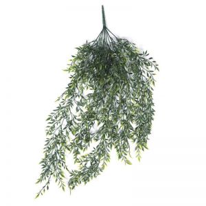 Artificial Hanging Ruscus Leaf Plant | UV Resistant | 90cm