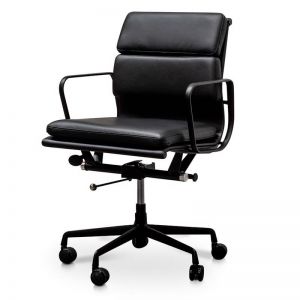 Ashton Low Back Office Chair | Full Black