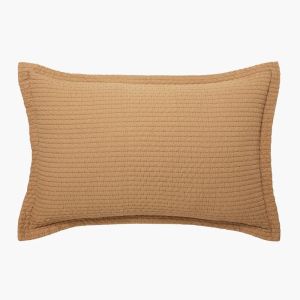 Aspen Brulee Quilted Pillowcase | Standard