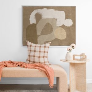 At Ease Brown | Canvas Print
