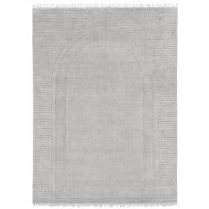 Athena Arched Weave Rug | Moon | by Ground Control