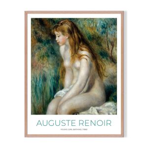Auguste Renoir: Young Girl Bathing | Framed Print by Artefocus