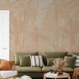 Australian Ferns Wallpaper | Linen