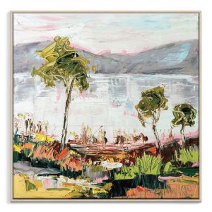 Autumn Lake | Angela Hawkey | Canvas or Print by Artist Lane