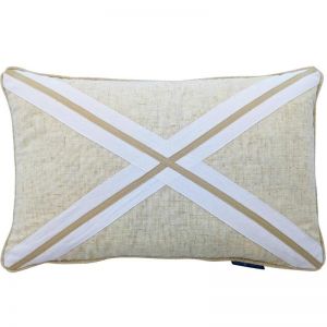 Avalon Linen Cross Cushion Cover | 30cm x 50cm