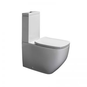 Axa Five Close Coupled Back To Wall Rimless Toilet Suite | Reece