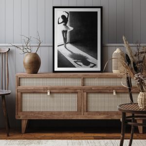 Backyard Ballet | Framed Art Print