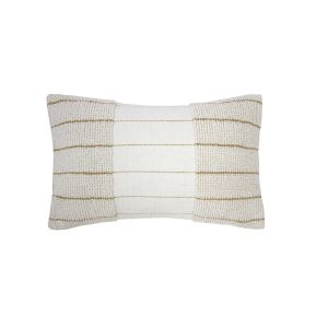 Bambury Queenie Rectangle Cushion | Ivory