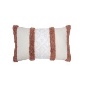Bambury Sedona Rectangle Cushion | Clay