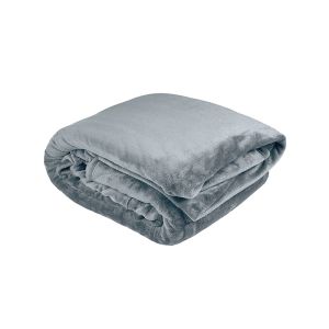 Ultraplush Blanket Steel Blue | King Bed