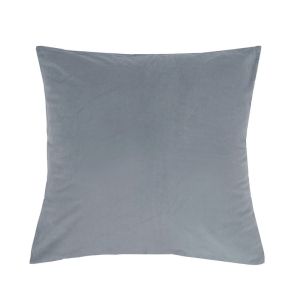 Velvet European Pillowcase | Steel Blue