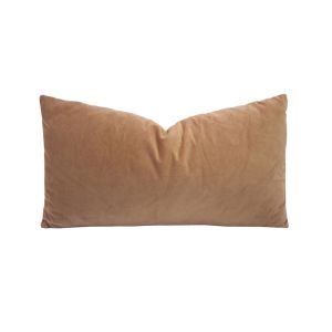 Bambury Velvet Rectangle Cushion | Woodrose