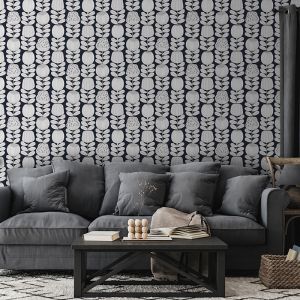 Banksia Lines | Wallpaper | Repeat Pattern
