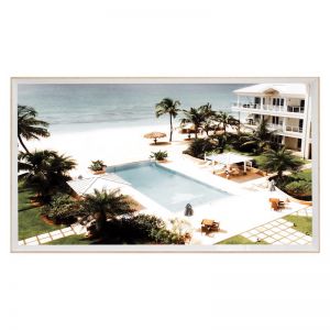 Barbados Pool | Framed Art Print