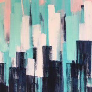 Bayside Skyline #3 by Amanda Parsons | Limited Edition Print | Unframed
