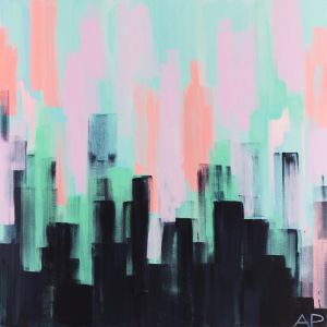 Bayside Skyline #7 by Amanda Parsons | Limited Edition Print | Unframed