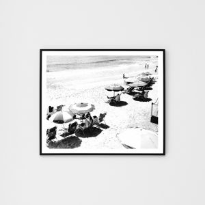 Beachgoers | Framed Photographic Print