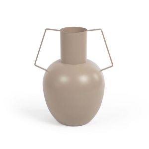 Bellabel Metal Vase | Latte