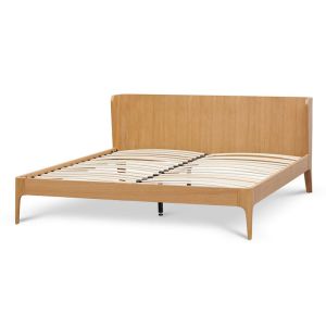 Belmont King Bed Frame | Natural Oak