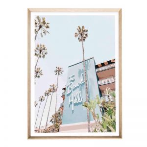 Beverly Hills Hotel | Framed Art Print