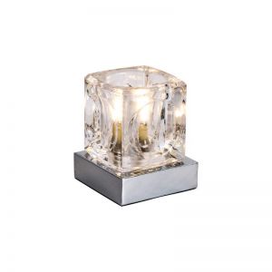 Blanca Glass Table Lamp with LED Bulb