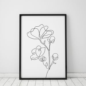Bloom | Floral Art Print | Framed or Unframed