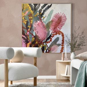 Blooming Bottle Brush | Canvas Print