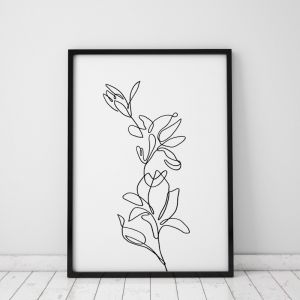 Blossom | Floral Art Print | Framed or Unframed