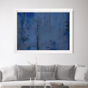 Blue Lovin | Framed Wall Art by Beach Lane