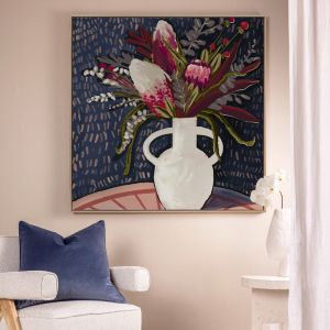 Blushing Blooms | Canvas Print