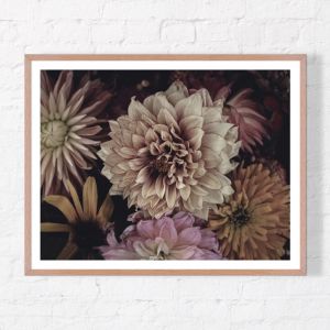 Blushing Blooms | Framed Print | Artefocus