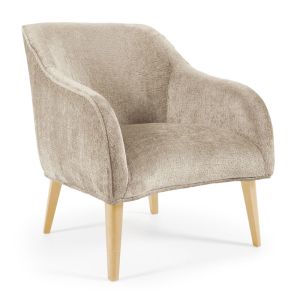 Bobly Armchair | Beige Chenille