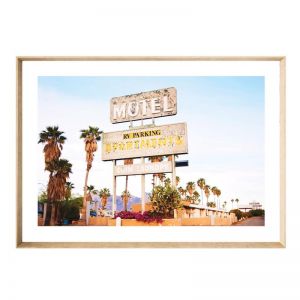 Bohemian Motel | Framed Art Print