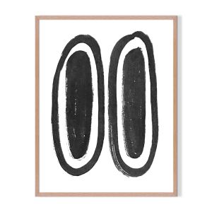 Bold Oval | Framed Art Print | Artefocus