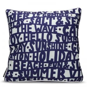 Bondi Summer Vibe | 45 x 45cm | Premium Outdoor Cushion Inc Inner