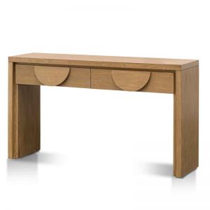 Bonnie 140cm Console Table with Drawers - Dusty Oak