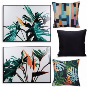 Botanical Brilliance | Complete Stylist Selection | Inc Outdoor Artworks and Cushions